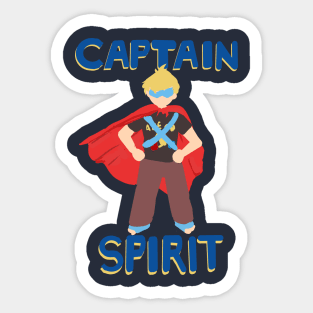 capt spirit Sticker